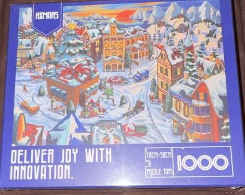 HXMARS Deliver Joy With Innovation 1000 Piece Jigsaw Puzzle